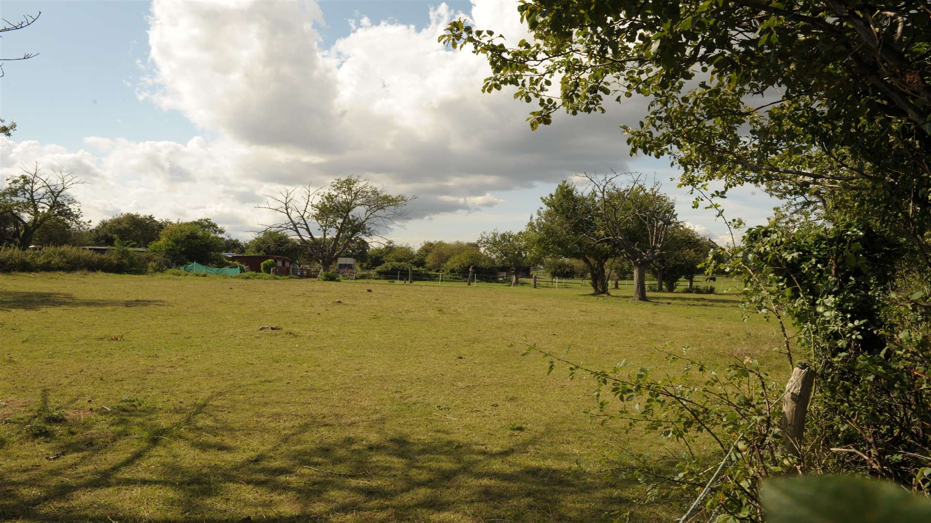 The land off Yokosuka Way, Gillingham where the club hopes to build a new stadium