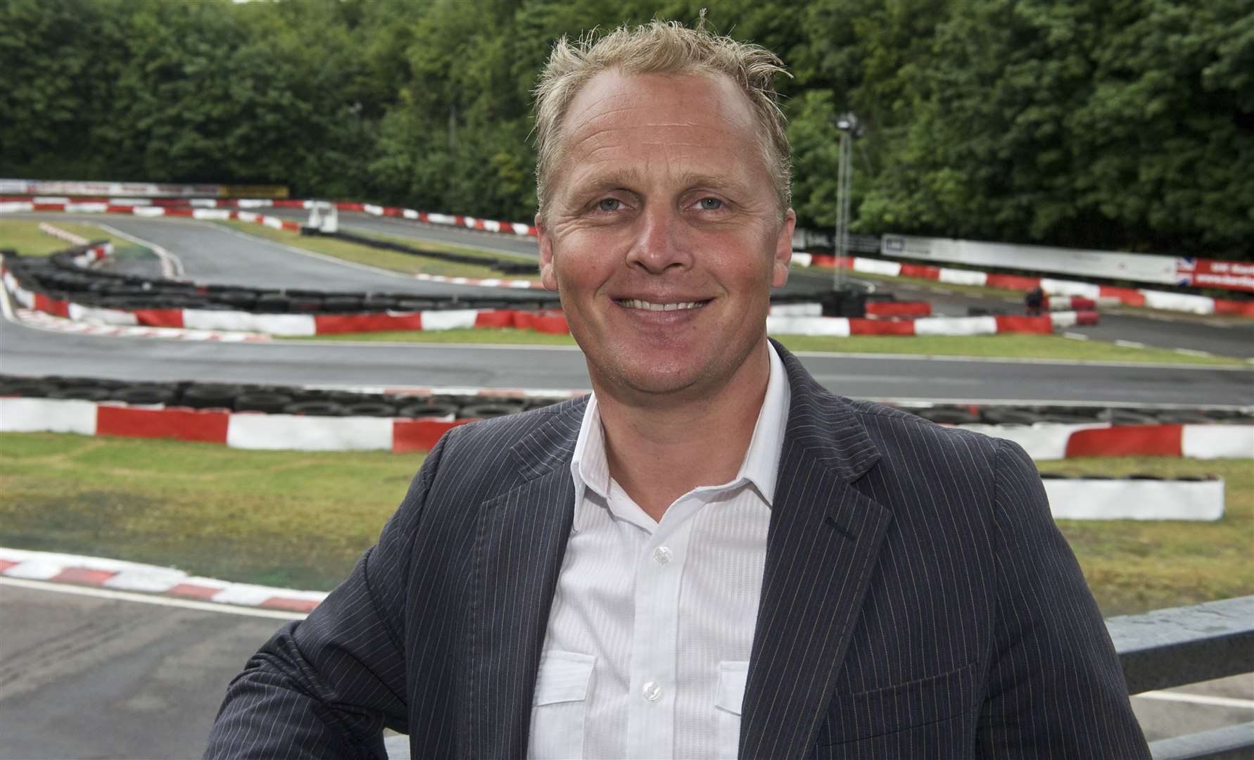 Sisley says Herbert, pictured in July 2010, is one of the few F1 stars who has never forgotten his roots. He helped celebrate the circuit's 50th anniversary in 2013 when he demonstrated his 1982 Cobra kart with which he won that year's British championship. Picture: Andy Payton