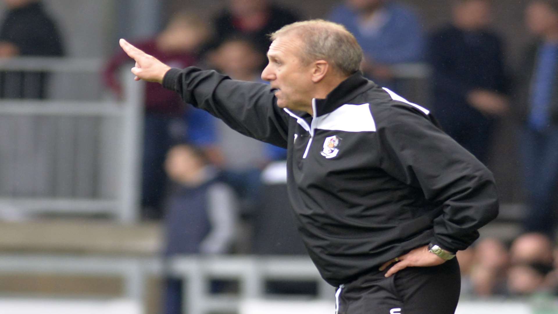 Dartford manager Tony Burman Picture: Ruth Cuerden