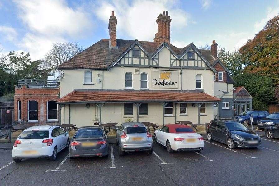 The Woodlands Beefeater in Wrotham Road, Gravesend, is among those "at risk". Picture: Google