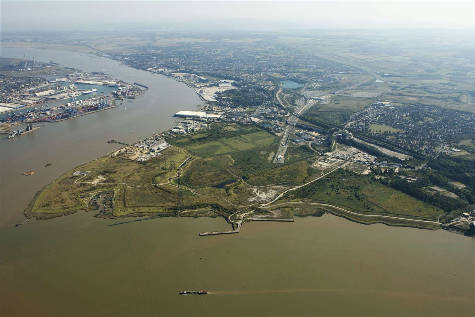 The London Resort has been earmarked for the Swanscombe Peninsula. Picture: EDF Energy