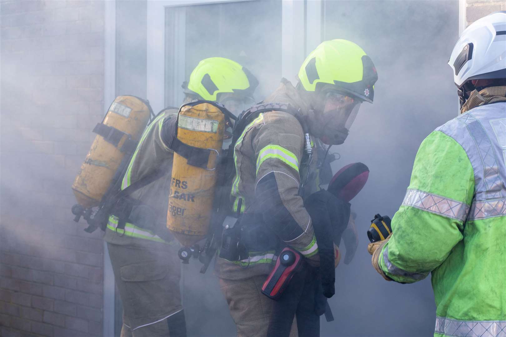 Four fire engines were called to a home in Ramsgate after the garage caught alight. Picture: KFRS Stock