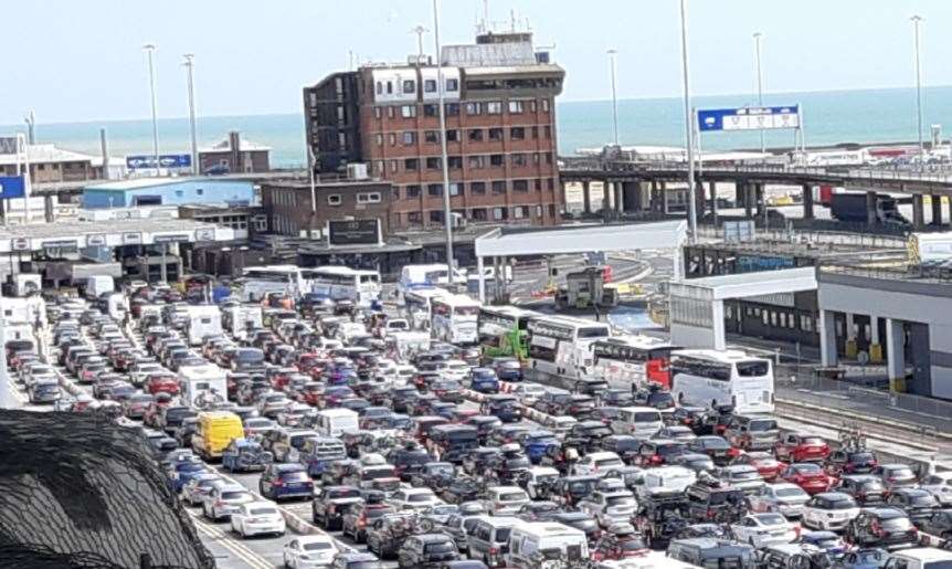 Delays are expected at the Port of Dover throughout the summer. Picture: Sam Lennon