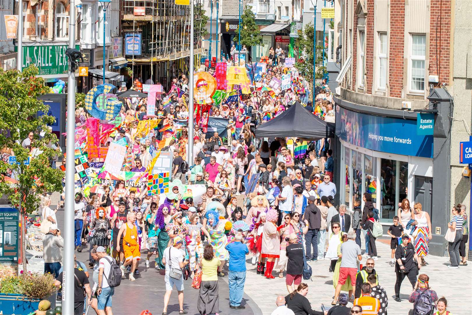 Dover Pride kicks off with a parade on Saturday, August 24. Picture: David Goodson/Dover Pride