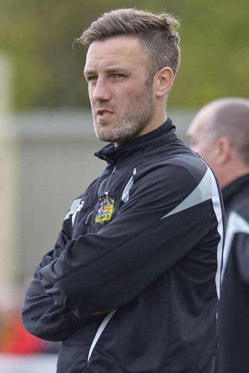 Maidstone boss Jay Saunders Picture: Andy Payton