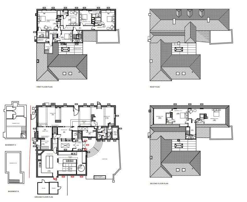 Plans have been submitted to turn part of the building into a bed and breakfast. Picture: Refine Architecture/Elite Pubs/MBC