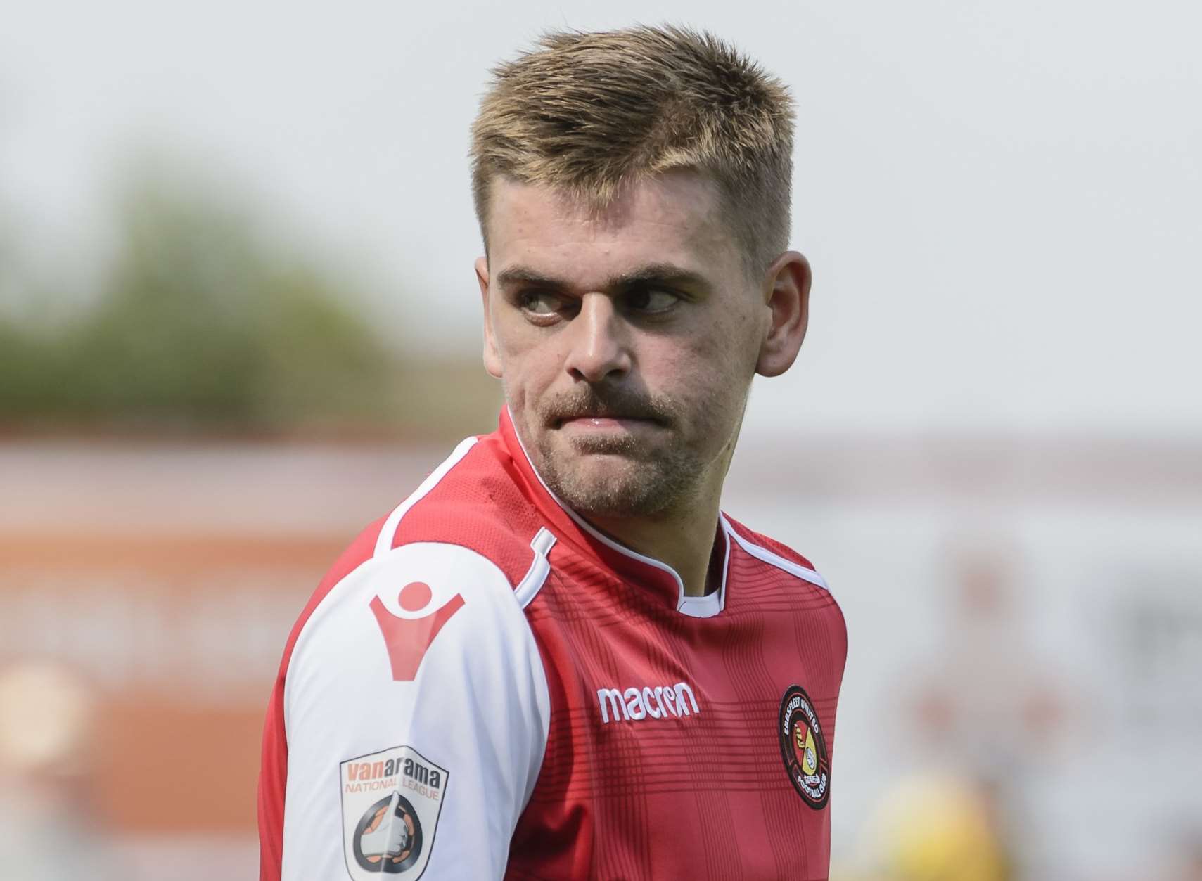 Ebbsfleet defender Sam Magri Picture: Andy Payton