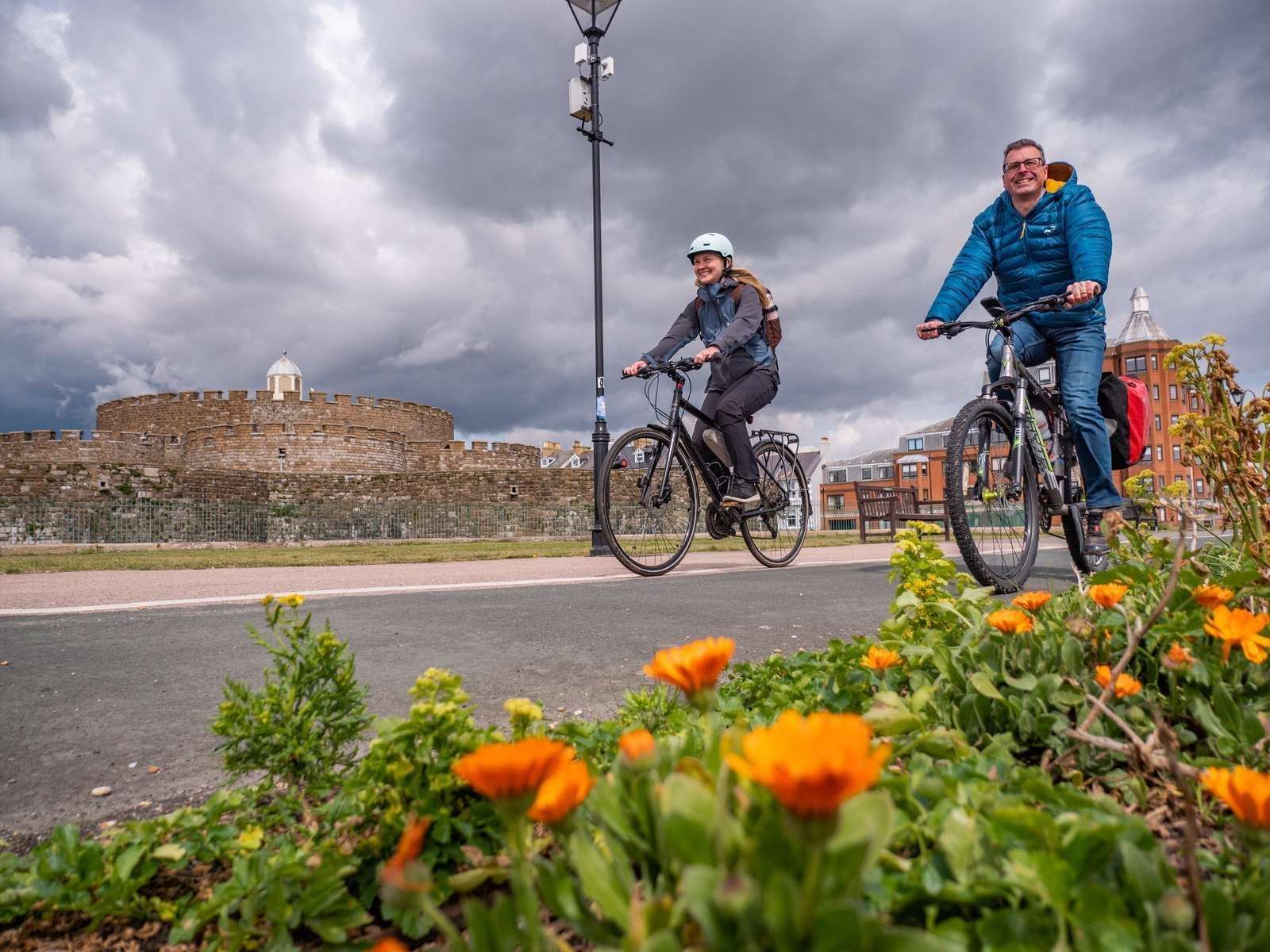 The 145-mile tour can be split over several weekends with incredible sights like Deal Castle and The White Cliffs of Dover