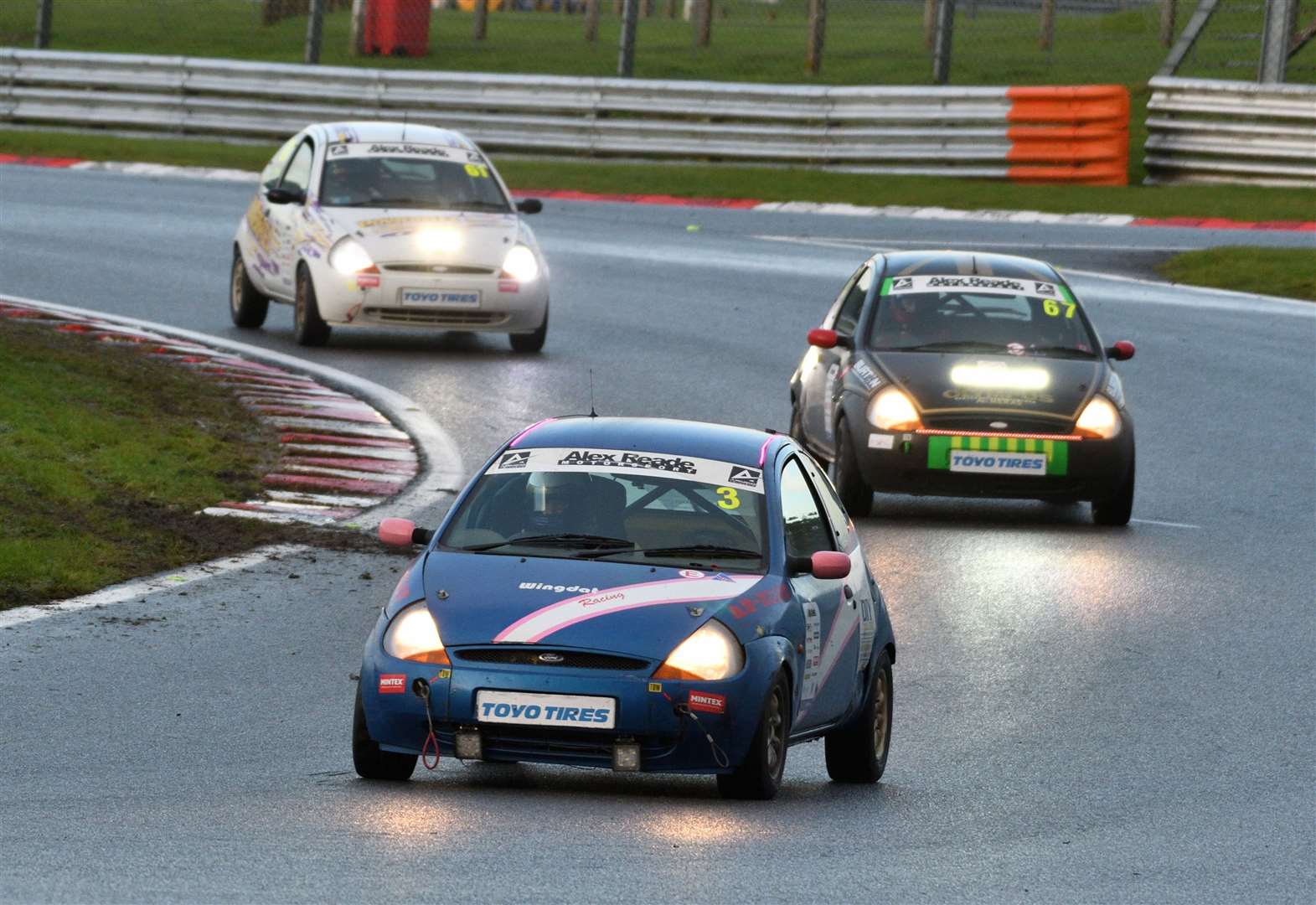 Aimee Watts, from Tonbridge, was one of four drivers who drove the Windgat Racing team car to 13th overall. Picture: Simon Hildrew