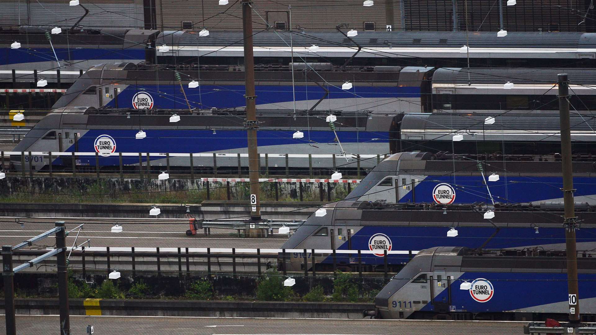 Eurotunnel has reported record freight traffic in September. Picture: Daniel Berehulak/Getty Images