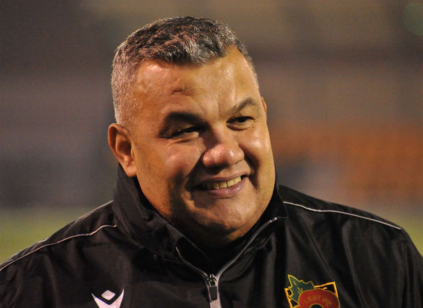 Maidstone United manager Hakan Hayrettin Picture: Steve Terrell