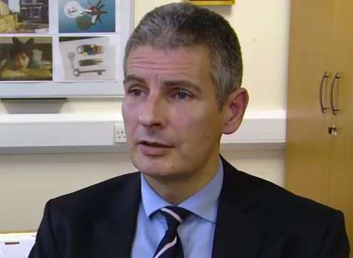 Rob Vinson, detective superintendent at Kent Police