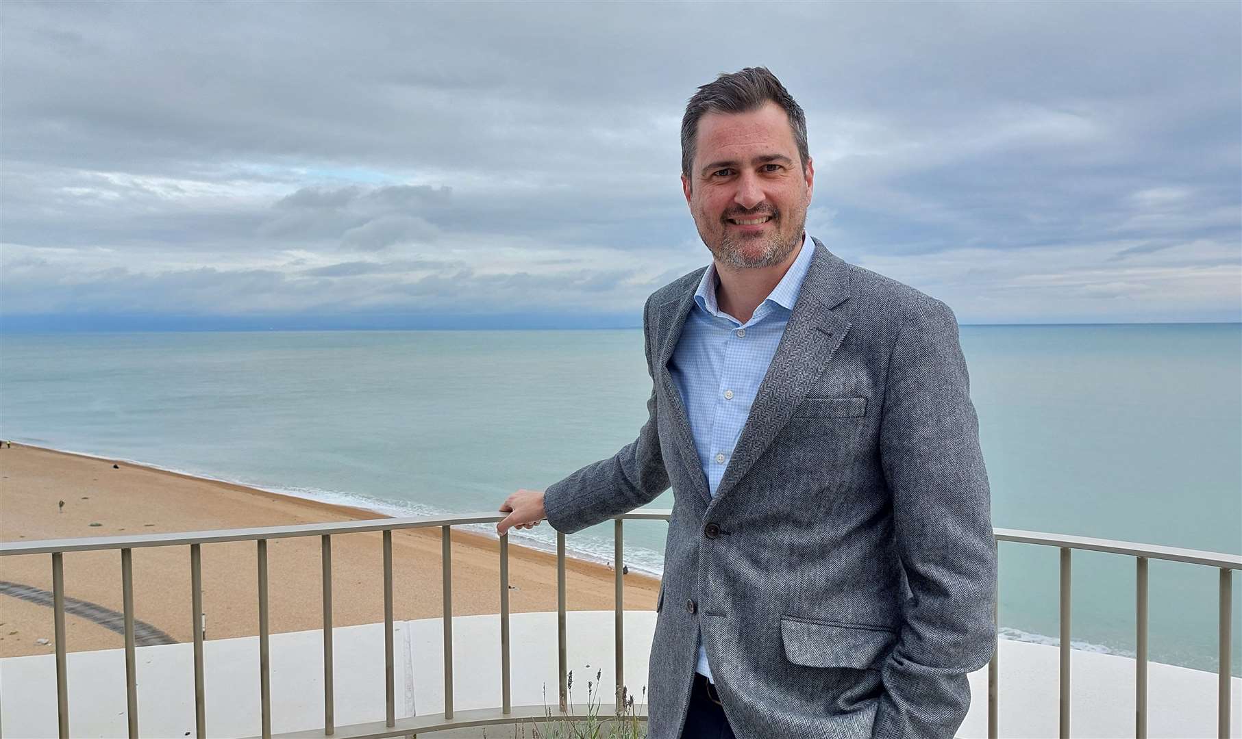 Doug Acton, sales and marketing director for the Folkestone Harbour and Seafront Development Company