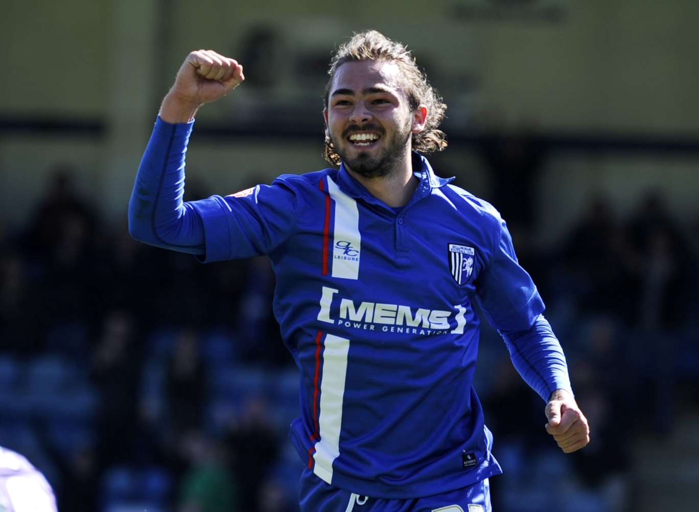 Bradley Dack scored his 10th goal of the season for Gillingham on his ...