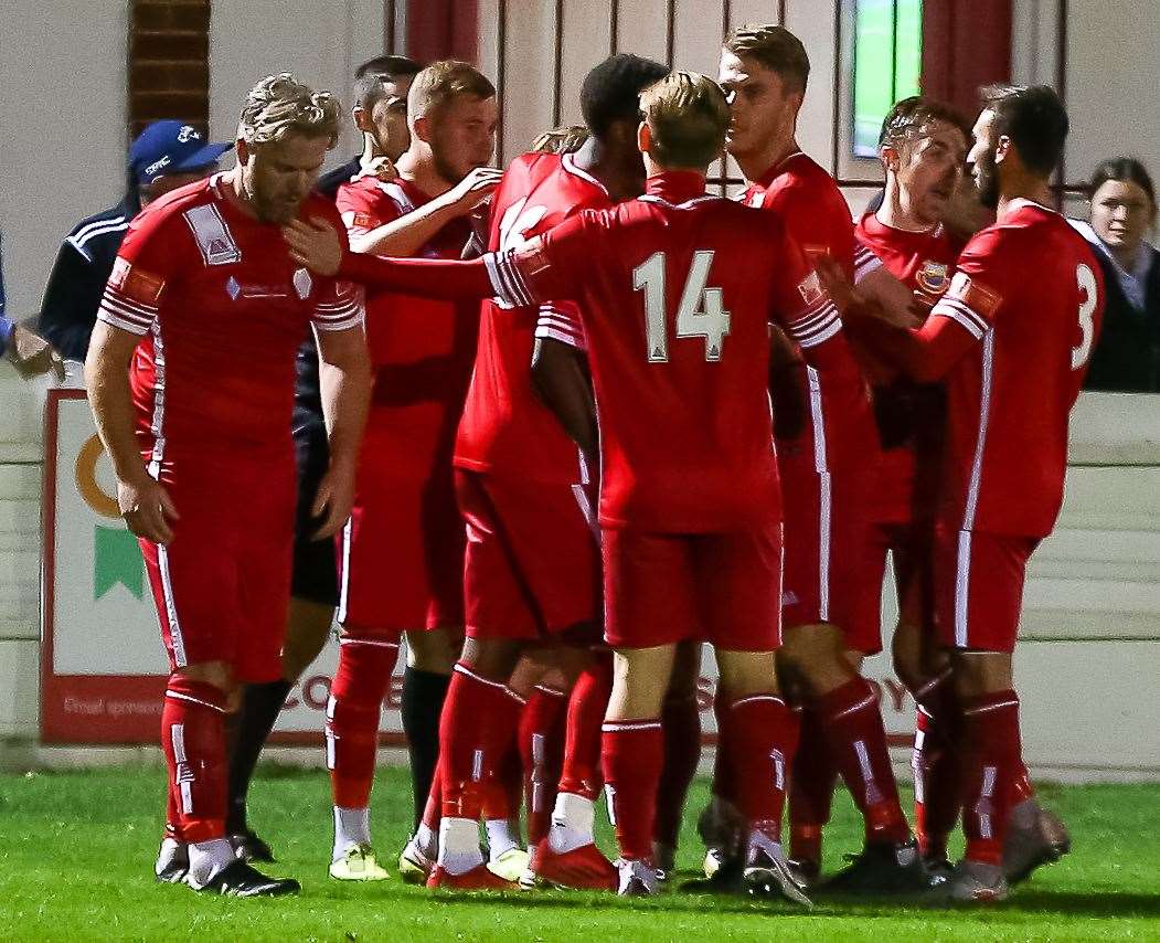 New Whitstable boss Keith McMahon will be looking to make it two wins out of two after beating Gillingham in the Kent Senior Cup. Picture: Les Biggs