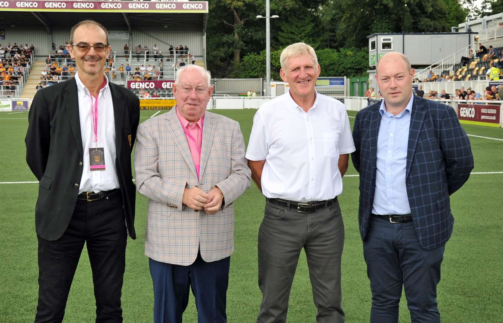 Oliver Ash, Pat Gallagher, Terry Casey and Stephen Gallagher Picture: Steve Terrell (14773942)