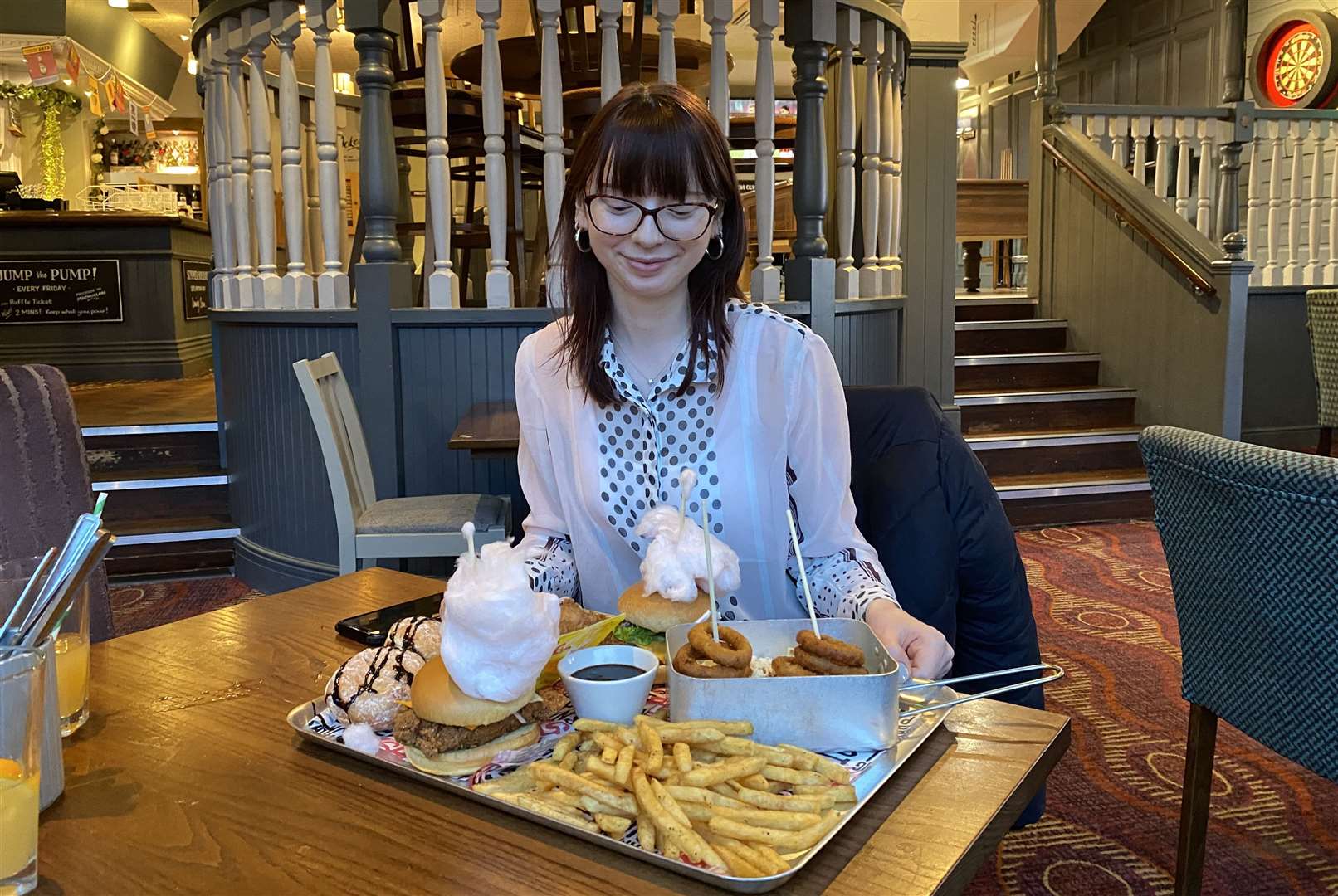 Reporter Cara tried the new funfair themed sharer platter