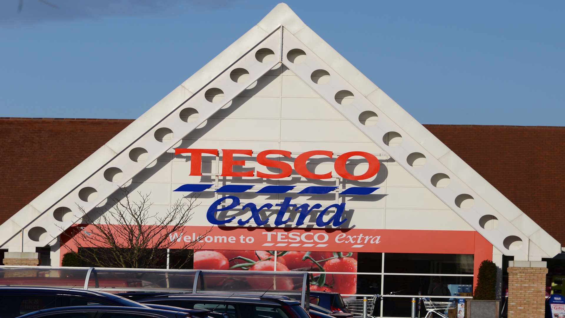 The Tesco Extra store at Park Farm in Ashford