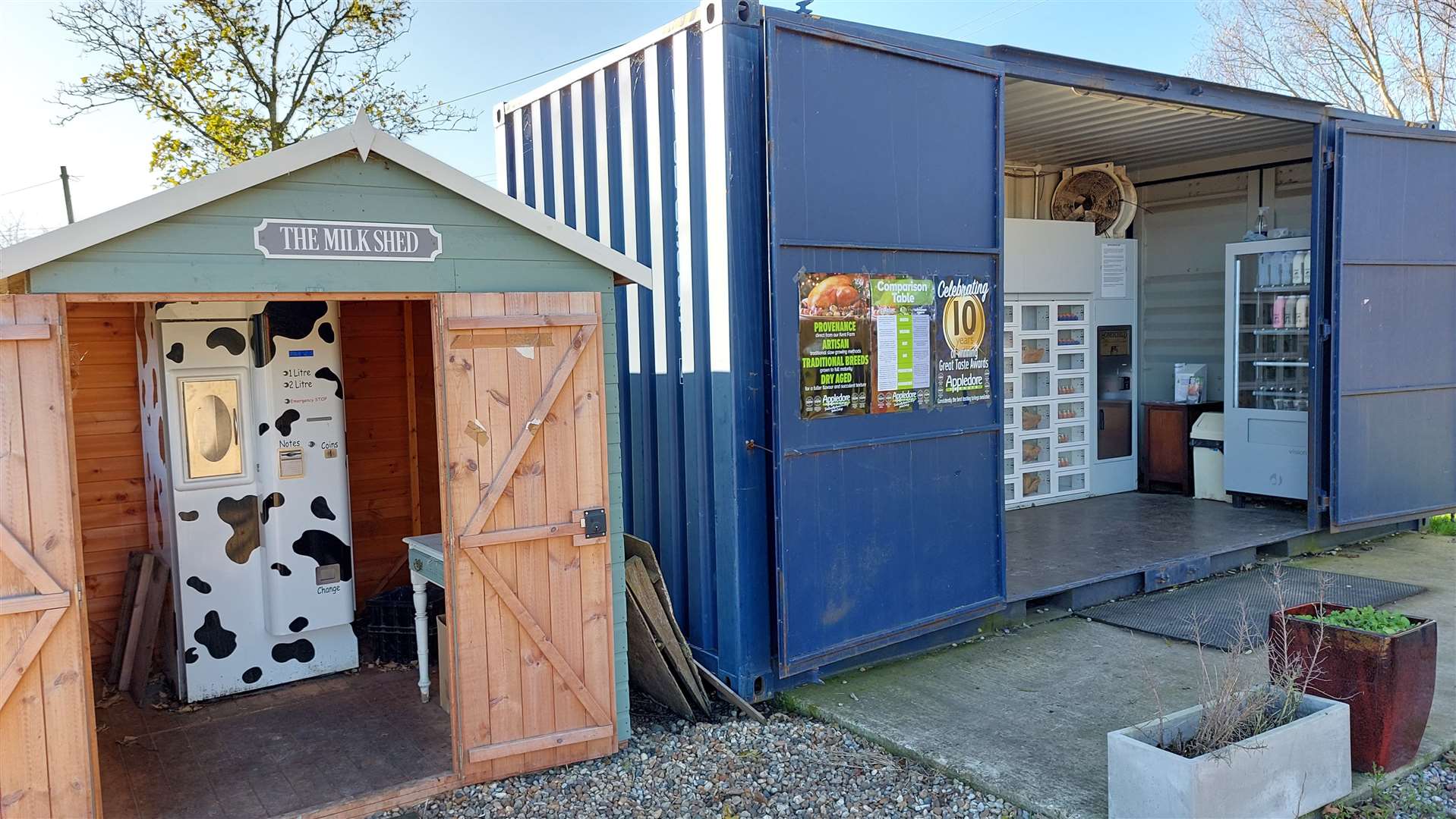 Honeychild Manor Farm Dairy in St Mary in the Marsh