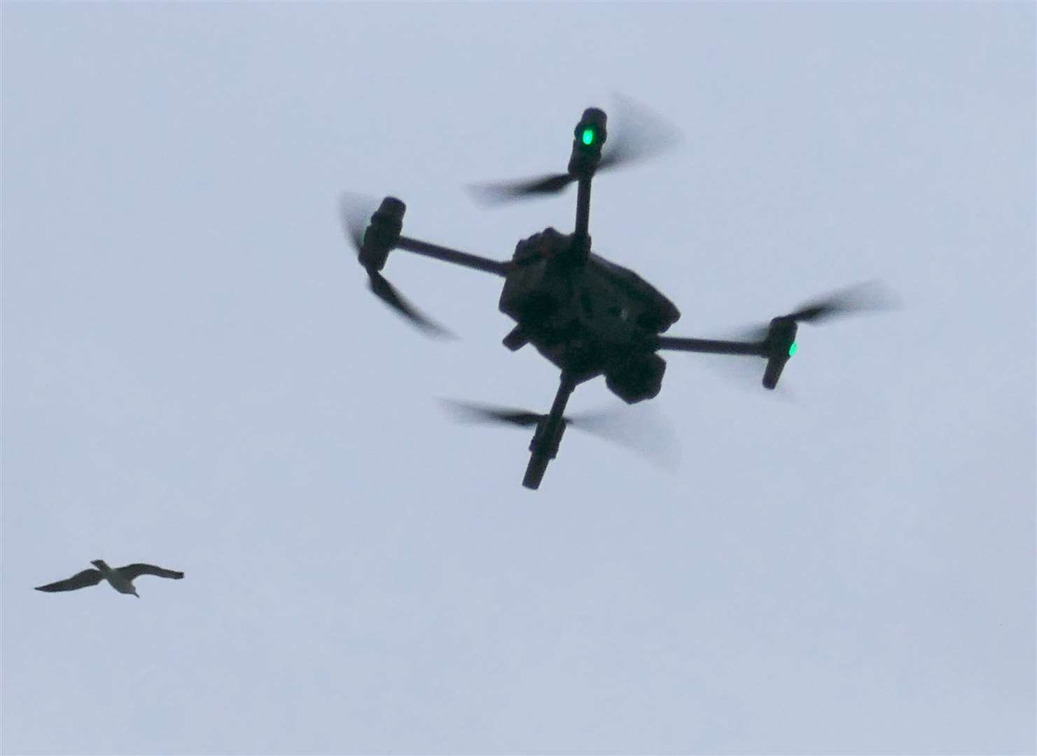 A drone was flown above Gravesend Imperial Business Park