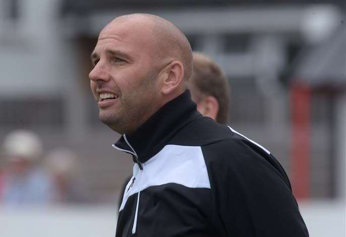 Lydd Town manager Scott Porter.