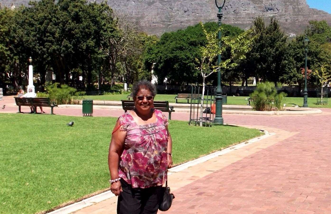 Gloria Williams in Cape Town in 2011. Picture: Serena Williams