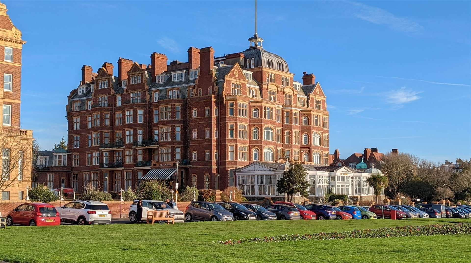 The Grand apartment building on The Leas in Folkestone