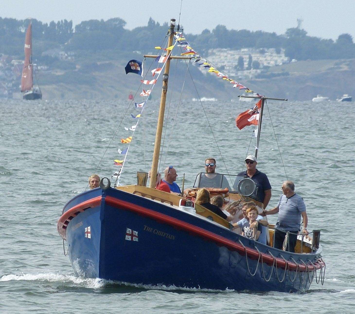 The boat Chiefton served as an RNLI lifeboat in Wales for more than 30 years before becoming a tourist guide boat