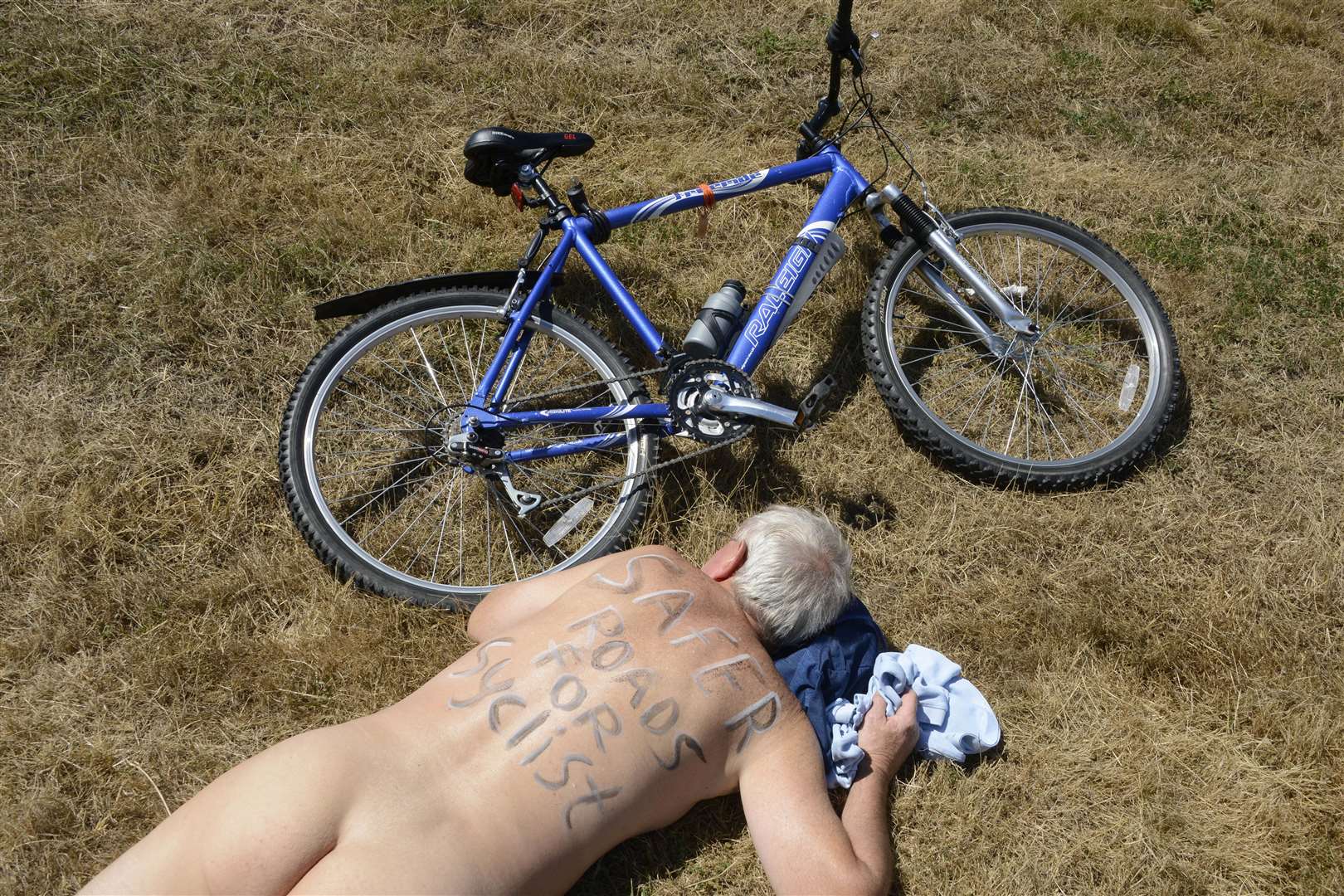 From the last Folkestone Naked Bike ride