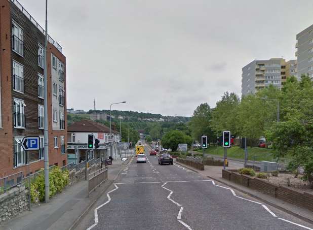 New Road, Chatham. Stock image from Google Maps.