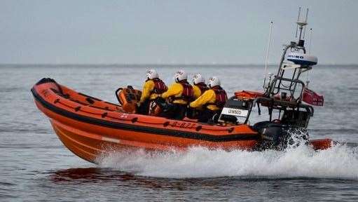 Paddleboarders can be swept offshore if winds are strong. Picture: RNLI