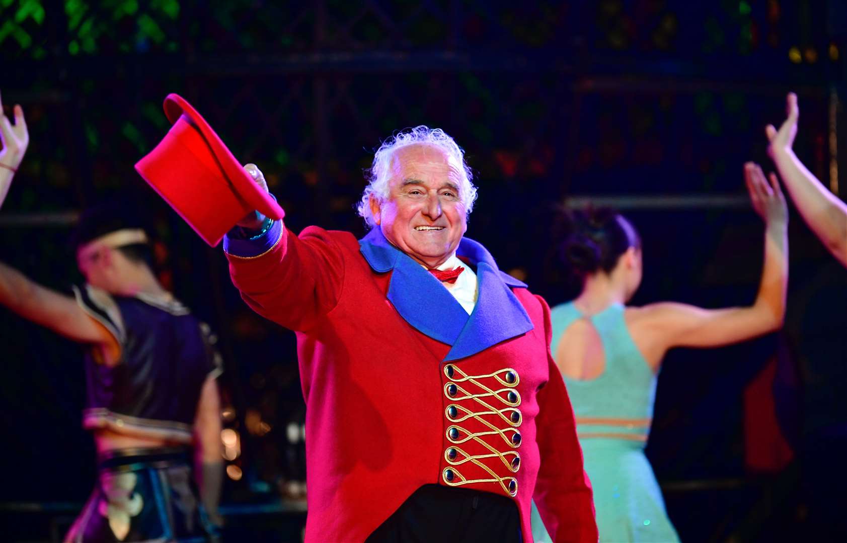 Ringmaster Ernest Santus at Santus Circus. Picture: Andy Payne