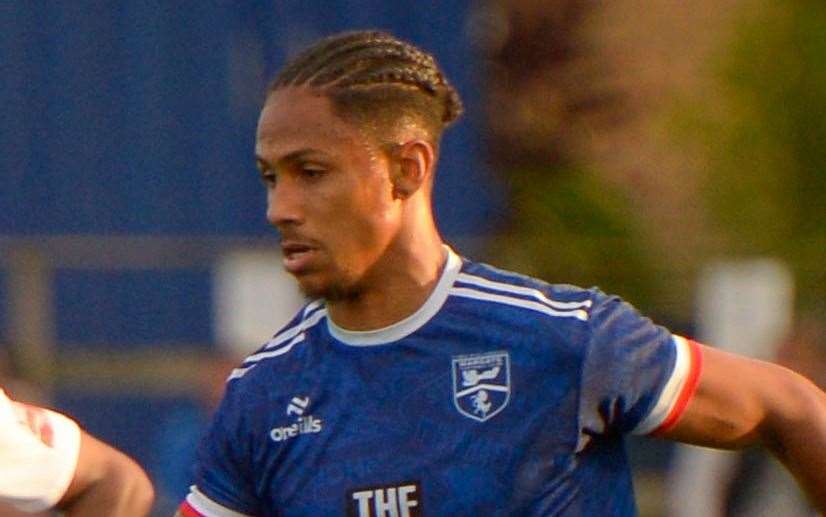 Jordan Ababio - won the penalty which led to Ben Greenhalgh’s first of three goals and again was influential. Picture: Stuart Watson