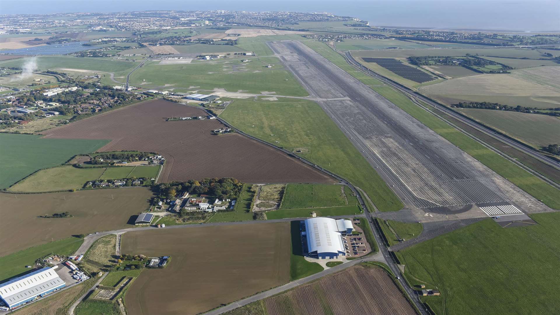 The former Manston Airport. Picture: Simon Burchett