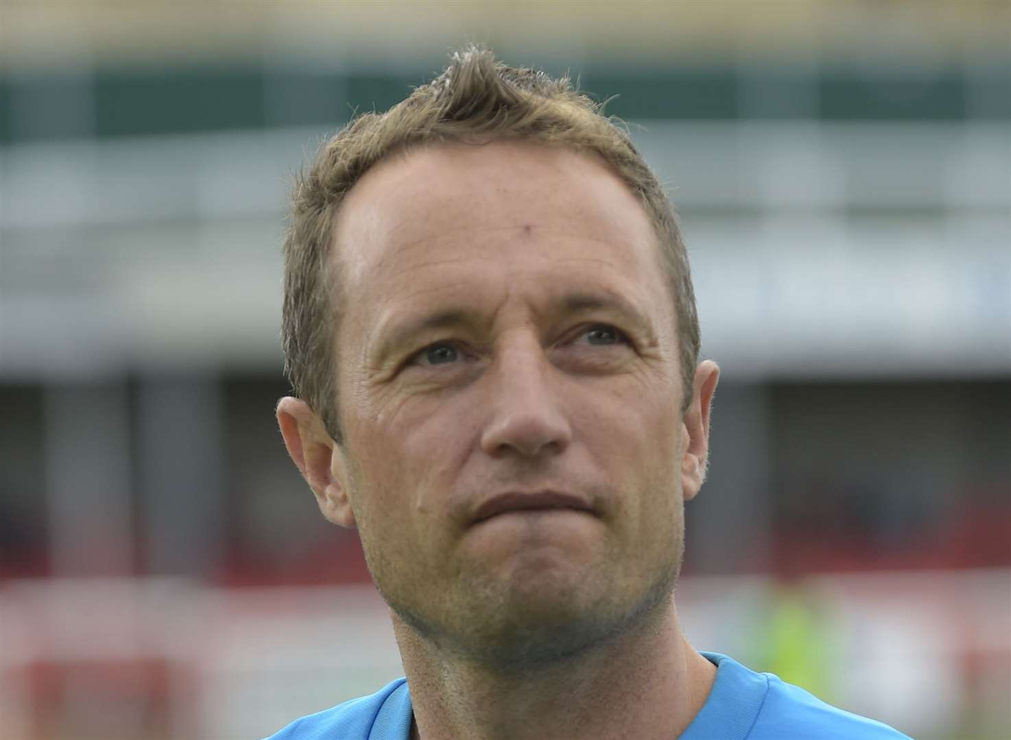 New Dover boss Jake Leberl – saw his side play out a goalless draw at home to Bath City on Saturday. Picture: Tony Flashman