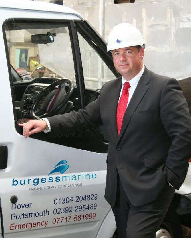 Burgess Marine managing director Nick Warren