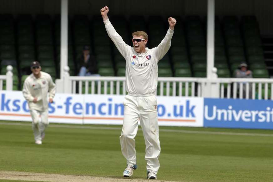 Adam Riley took three wickets in Australia's second innings