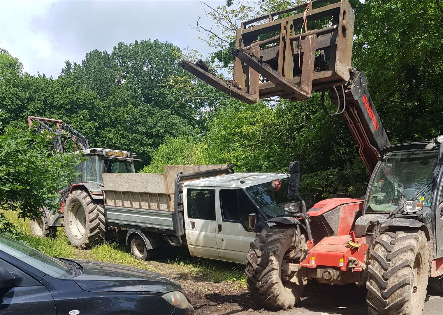 The Jones family took matters into their own hands to stop flytippers last year