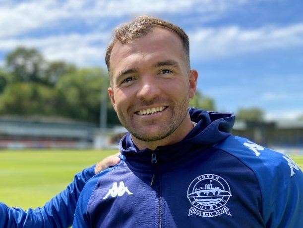 Dover boss Mitch Brundle. Picture: Richard Harvey/DAFC