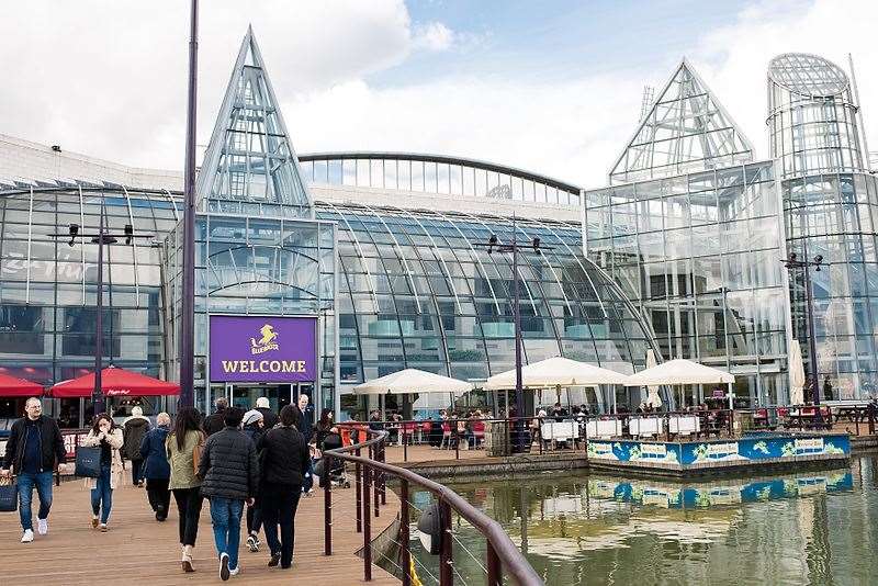 Bluewater Shopping Centre.