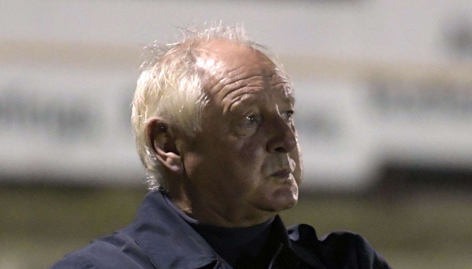 Folkestone manager Neil Cugley. Picture: Barry Goodwin