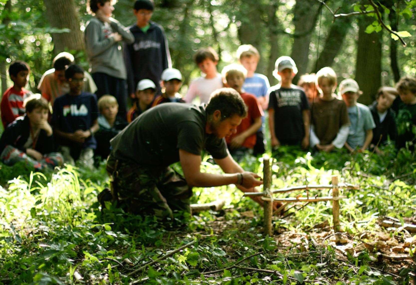 Bushcraft at Penshurst Place