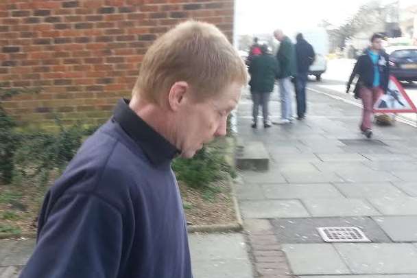 Andrew Gamble leaving court