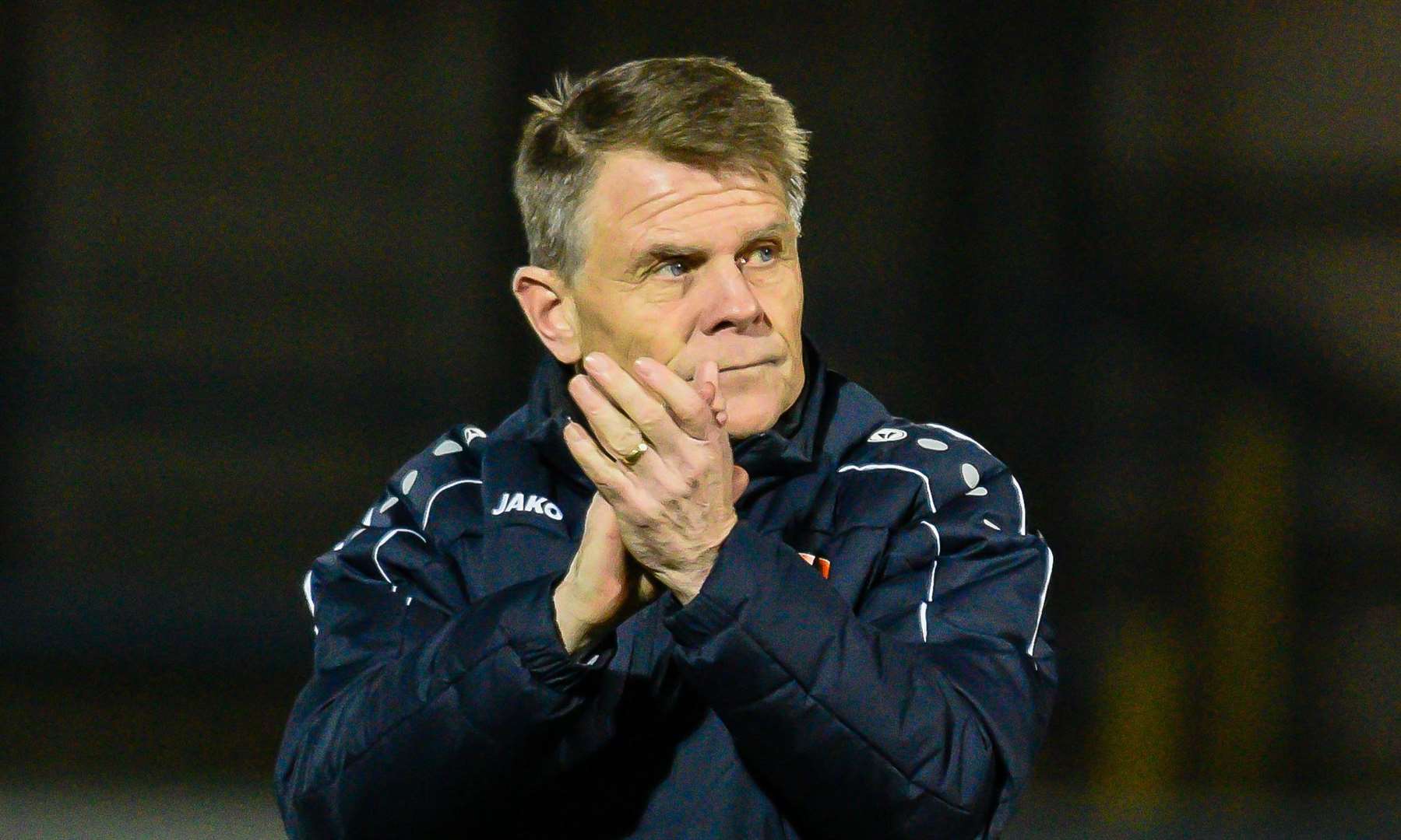 Dover manager Andy Hessenthaler. Picture: Alan Langley