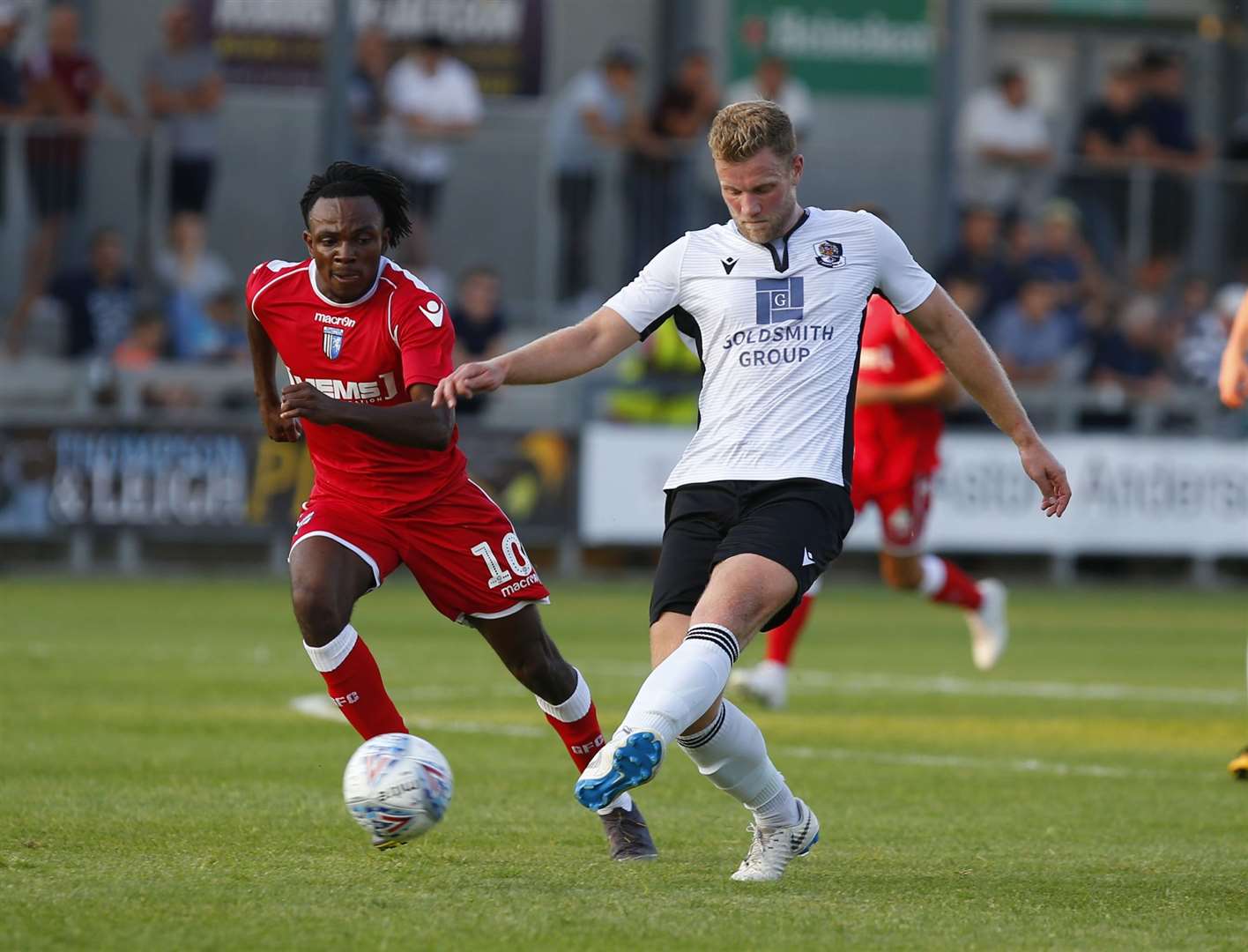 Josh Hill has started Dartford's first five games of the season Picture: Andy Jones