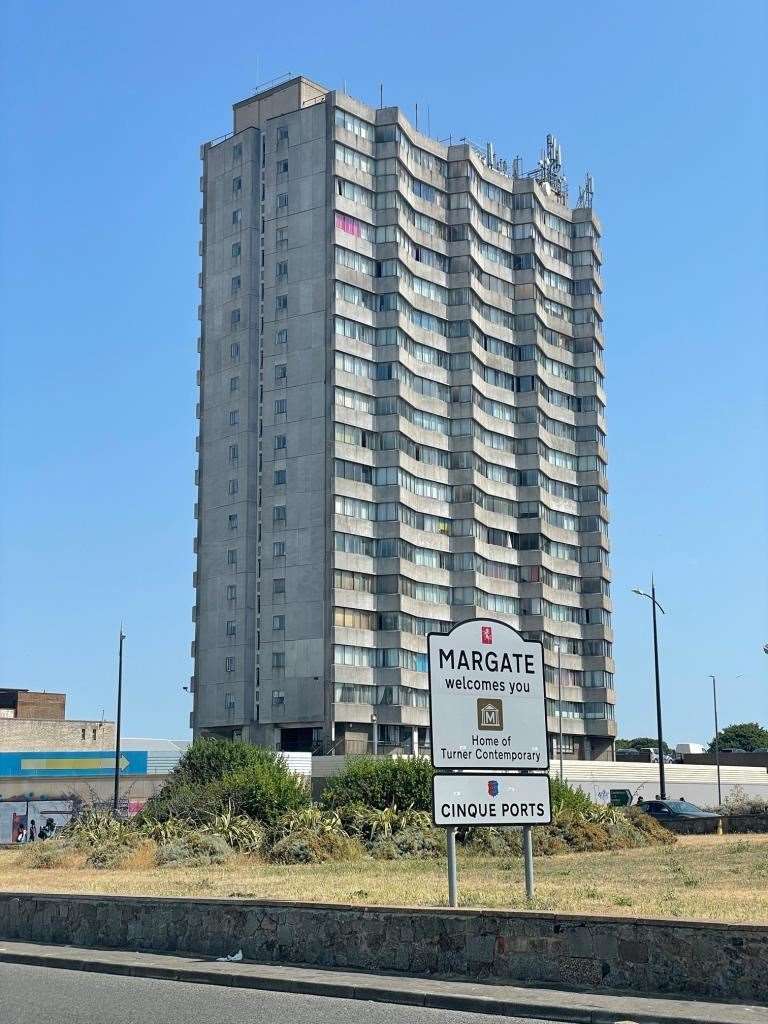 The iconic Arlington House in Margate