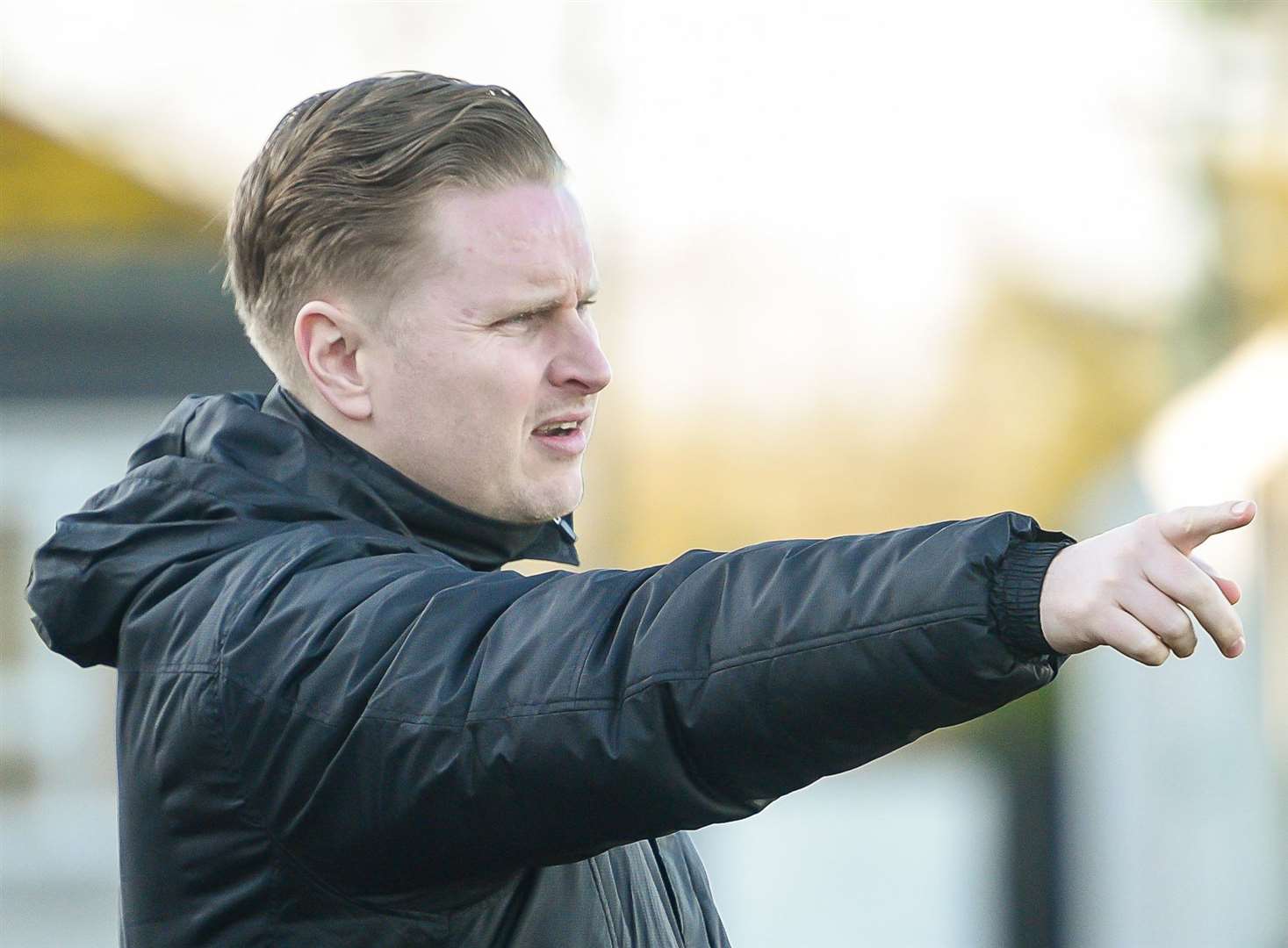 Sittingbourne manager Nick Davis Picture: Alan Langley