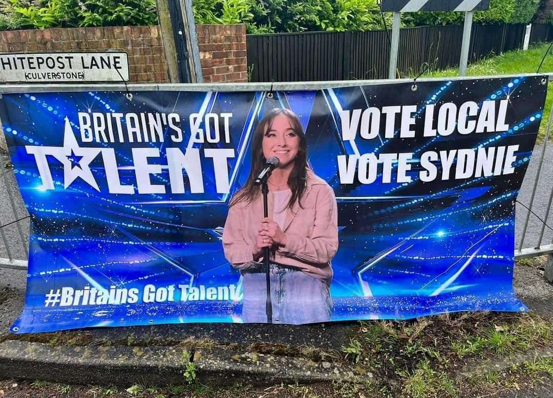 A banner has appeared along Whitepost Lane in Culverstone Green. Picture: Facebook