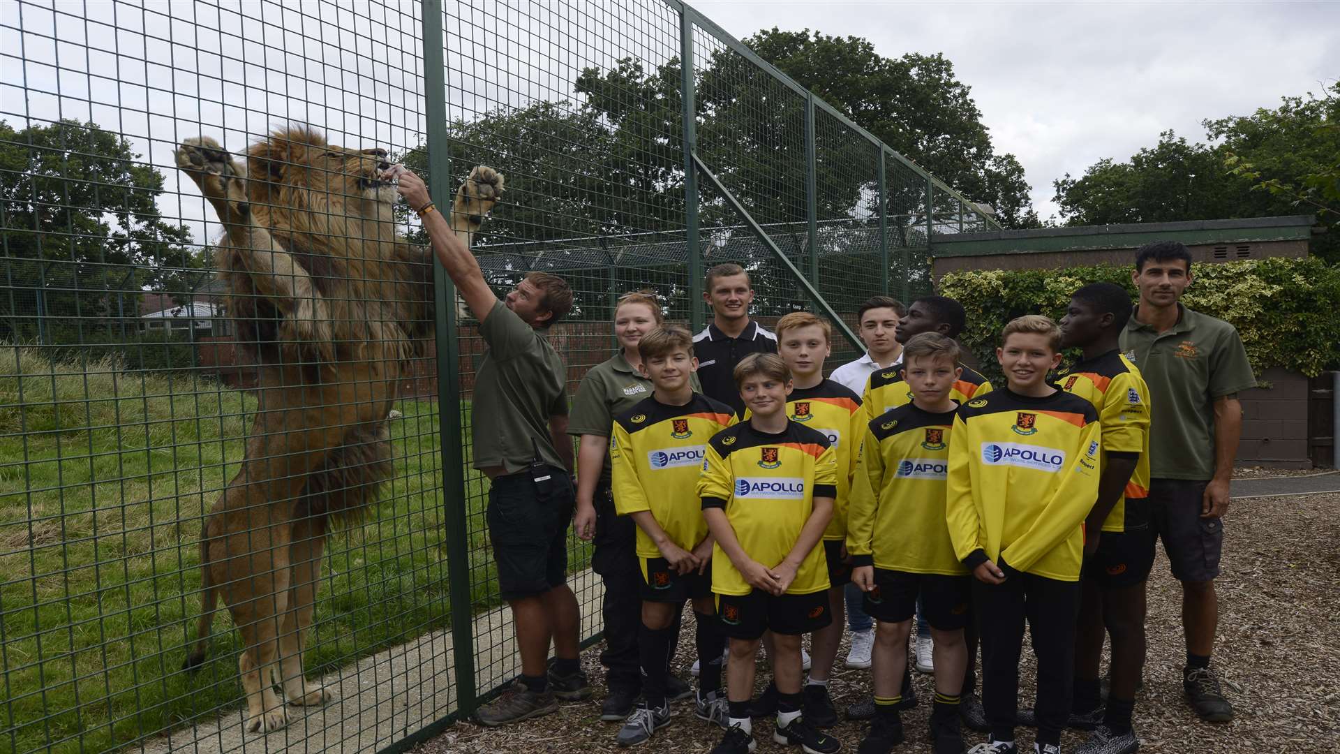 Game over as boys from Foots Cray Lions meet opponent Kasanga