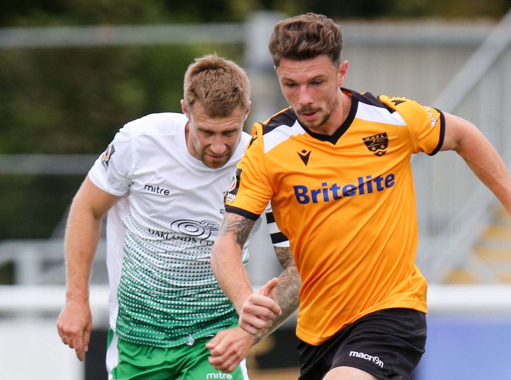 Maidstone striker Matt McClure Picture: Matthew Walker